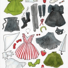 Lommerkostuumsflatlaykl